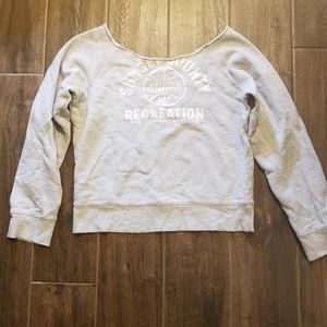 Abercrombie & Fitch ▪Cutoff beach sweatshirt